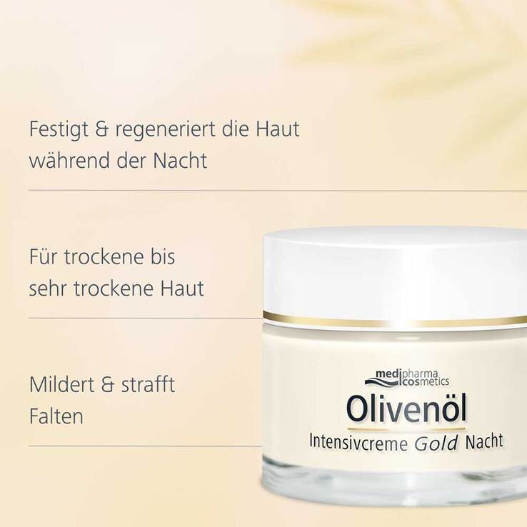 Olivenöl Intensivcreme Gold Zell-Aktiv Nachtcreme - 3