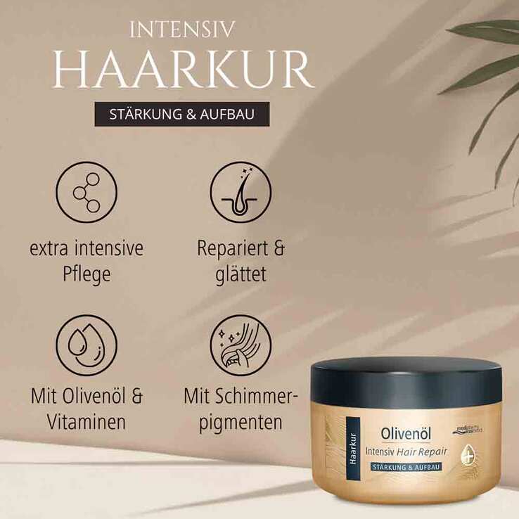 Olivenöl Intensiv Hair Repair Haarkur - 3