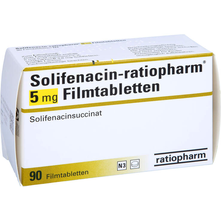 Solifenacin-ratiopharm 5 mg Filmtabletten - 1