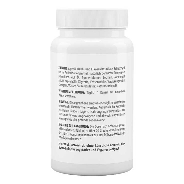 Algenöl 625 mg Omega-3 vegan Kapseln - 3