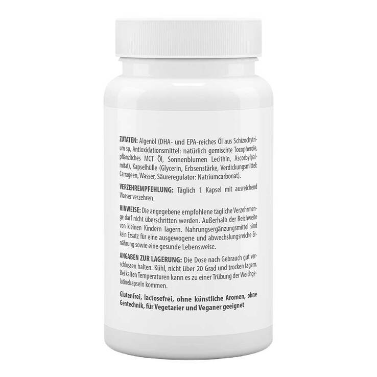 Omega-3 vegan Algenöl 625 mg Kapseln - 3
