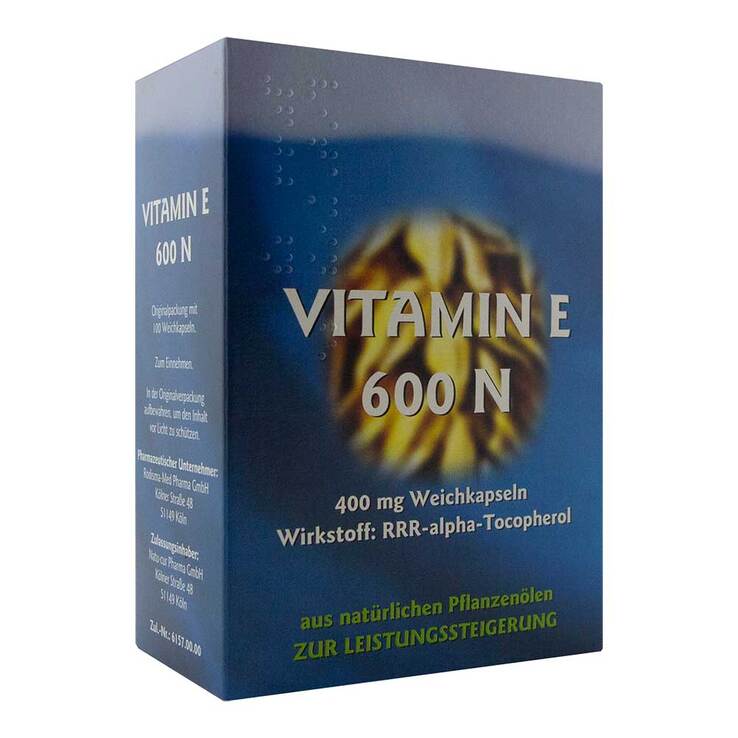 Vitamin E 600 N Weichkapseln - 1