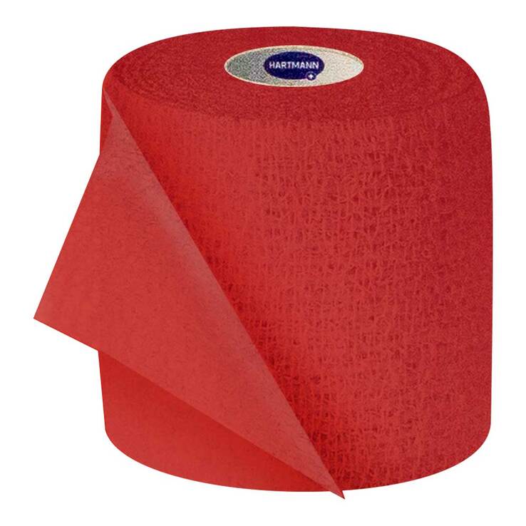 Peha-Haft Color Fixierbinde latexf.10 cmx20 m rot 1 St