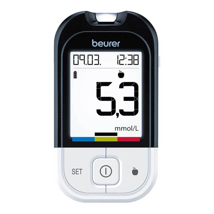 Beurer GL48 Blutzuckermessgerät mmol / l - 1