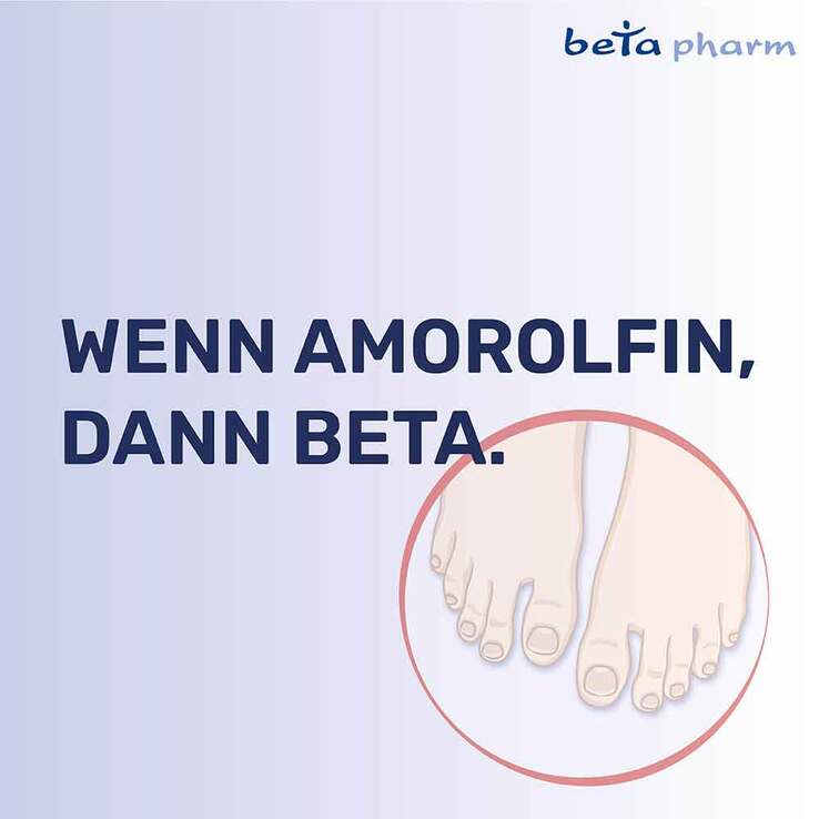 Amorolfin beta 50 mg/ml wirkstoffhaltiger Nagellack - 6