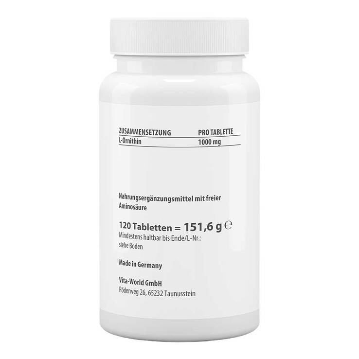 L-Ornithin 1000 mg Tabletten - 2