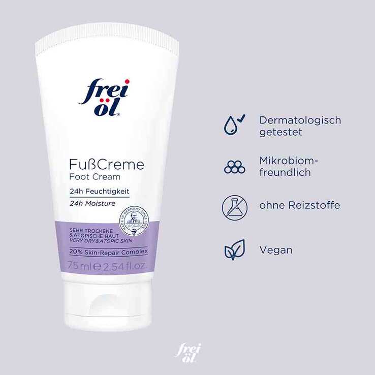Frei Öl Hydrolipid Fußcreme - 5
