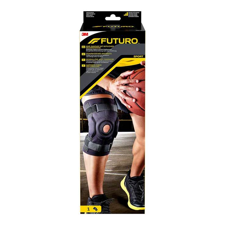 Futuro Kniebandage mit seitlicher Gelenkschiene - 1