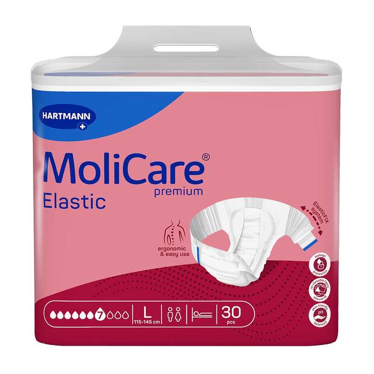 Molicare Premium Elastic Slip 7 Tropfen Größe L - 1