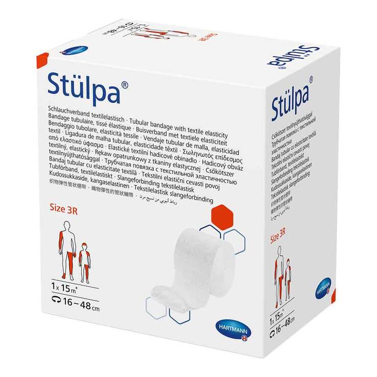 Stülpa Rolle 3 R 8 cmx15 m Fuß / Arm / K.Kopf - 1