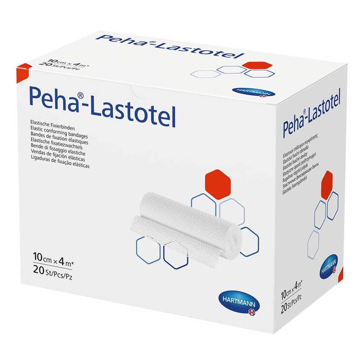 Peha-Lastotel Fixierbinde 10 cmx4 m - 1