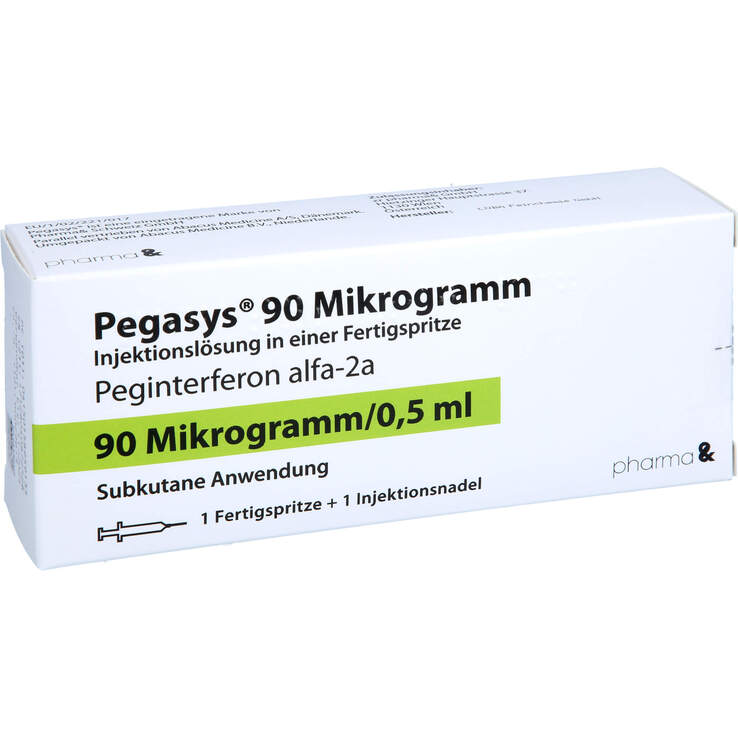 Pegasys 90 µg Injektionslösung in einer Fertigspritze - 1