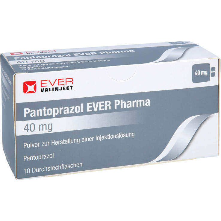 Pantoprazol Ever Pharma 40 mg Pulver zur H.einer Injektionslösung - 1