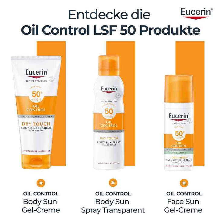 Eucerin Sun Gel-Creme Oil Control Body LSF 50 + - 8