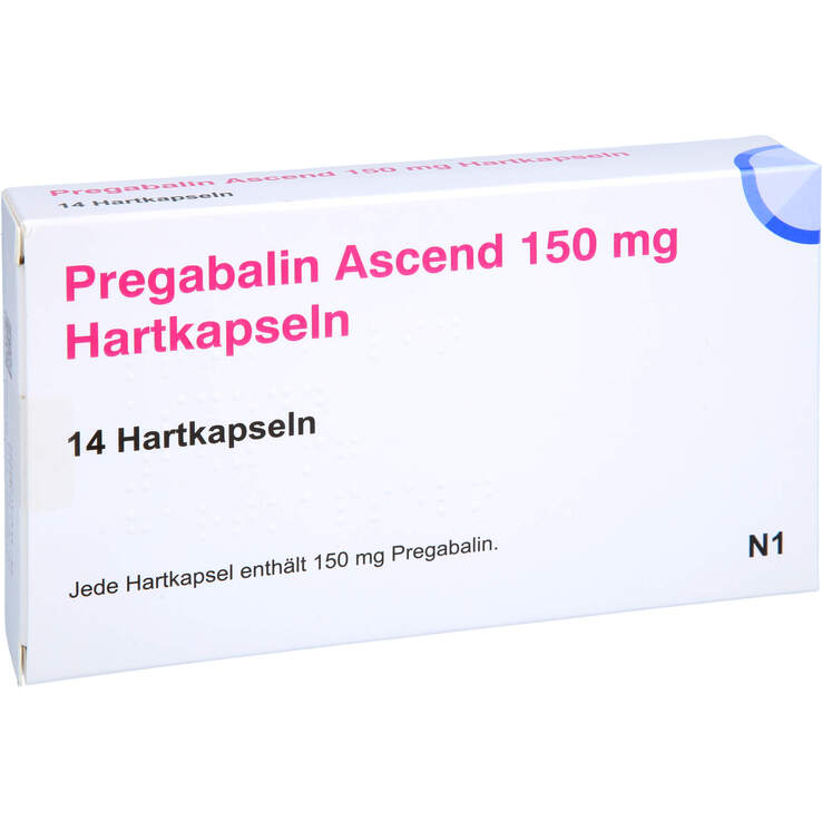 Pregabalin Ascend 150 mg Hartkapseln - 1