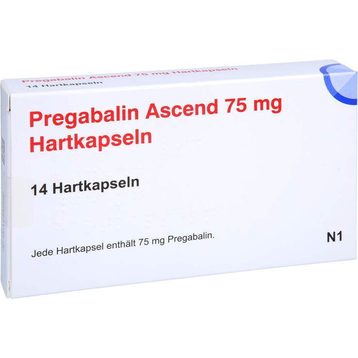 Pregabalin Ascend 75 mg Hartkapseln - 1
