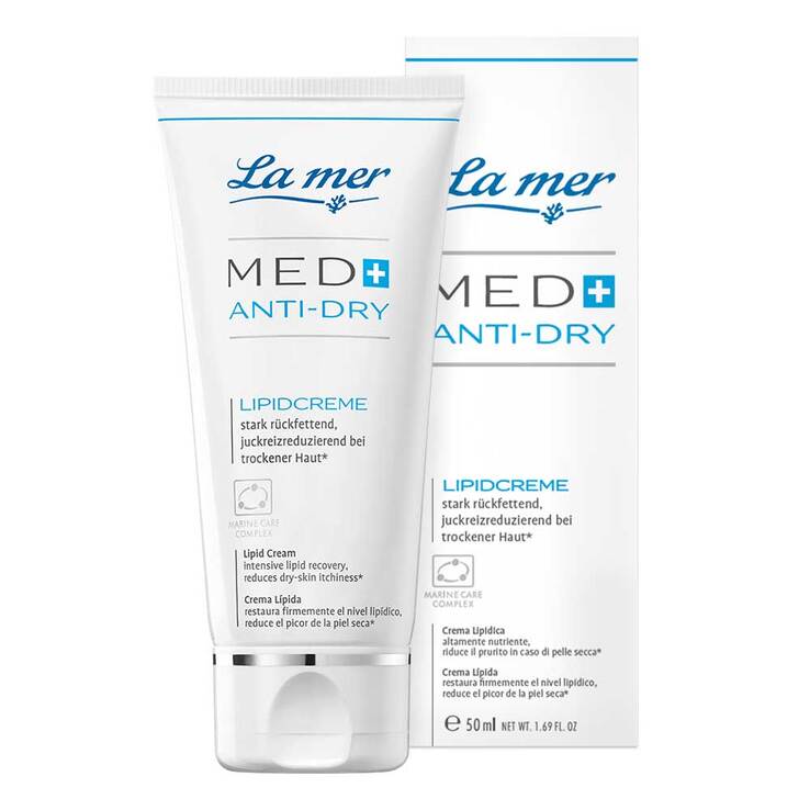 La Mermed + Anti-Dry Lipidcreme ohne Parfum - 1