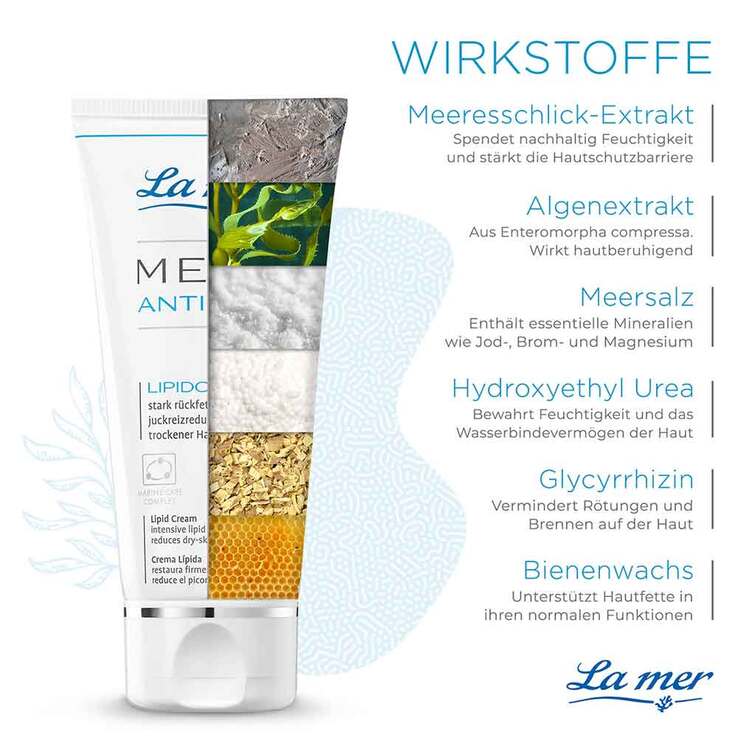 La Mermed + Anti-Dry Lipidcreme ohne Parfum - 2