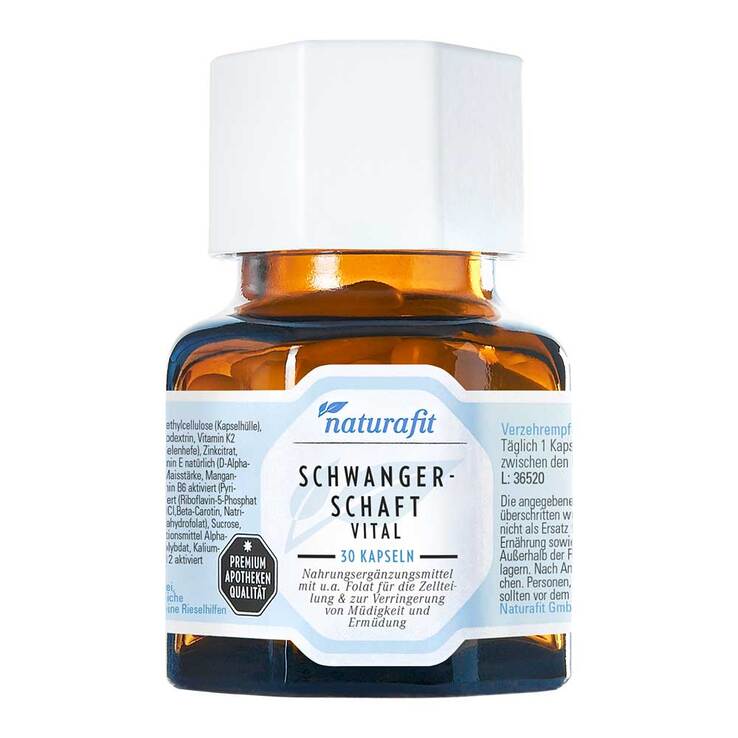 Naturafit Schwangerschaft Vital Kapseln - 1