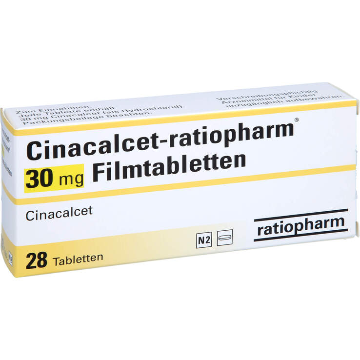 Cinacalcet-ratiopharm 30 mg Filmtabletten - 1