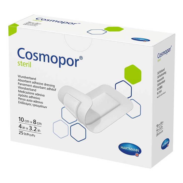 Cosmopor steril 8x10 cm 25 St