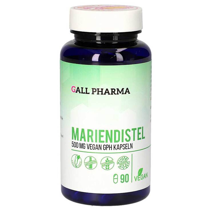Mariendistel 500 mg vegan GPH Kapseln - 1