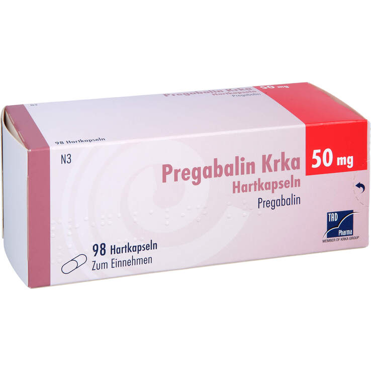 Pregabalin Krka 50 mg Hartkapseln - 1