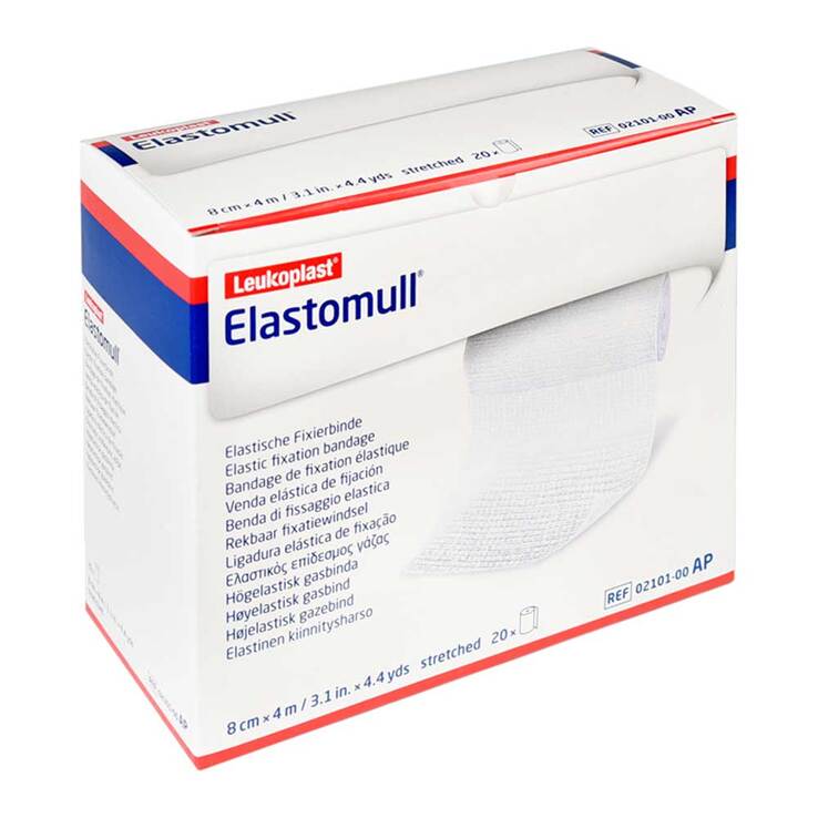 Elastomull 8 cmx4 m elastisch Fixierbinde 2101 20 St