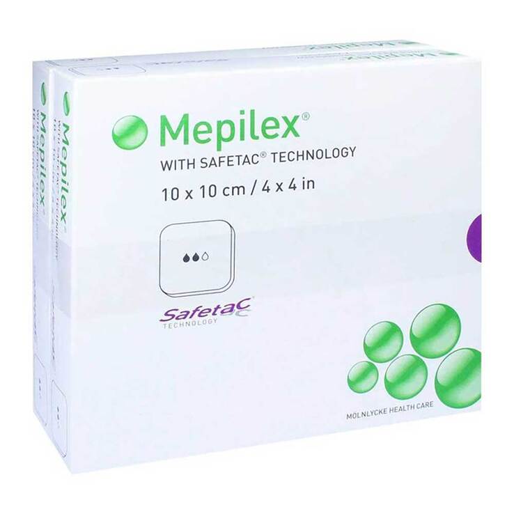 Mepilex 10x10 cm Schaumverband 10 St