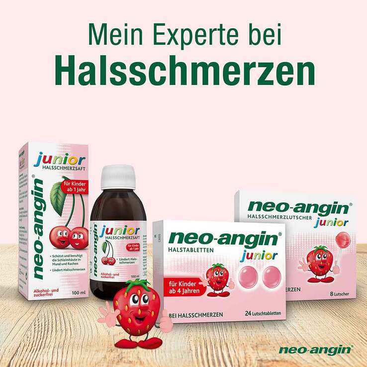 Neo angin Junior Halstabletten 24 St Bei APONEO Kaufen