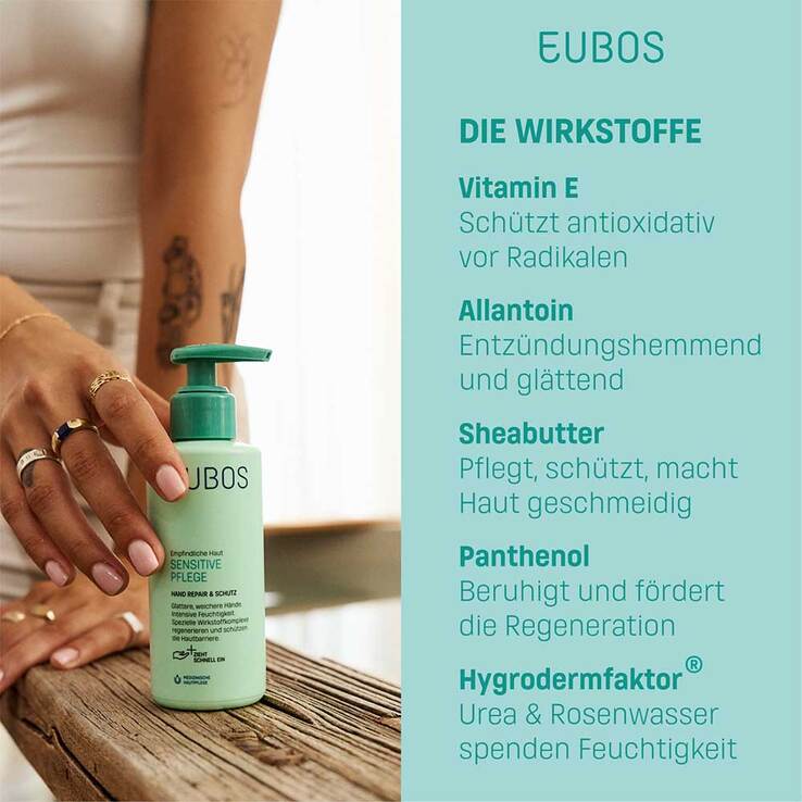 Eubos Sensitive Hand Repair & Schutz Creme - 4