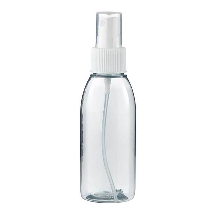 Flasche R-PET mit weißem Sprühkopf 100 ml - 1