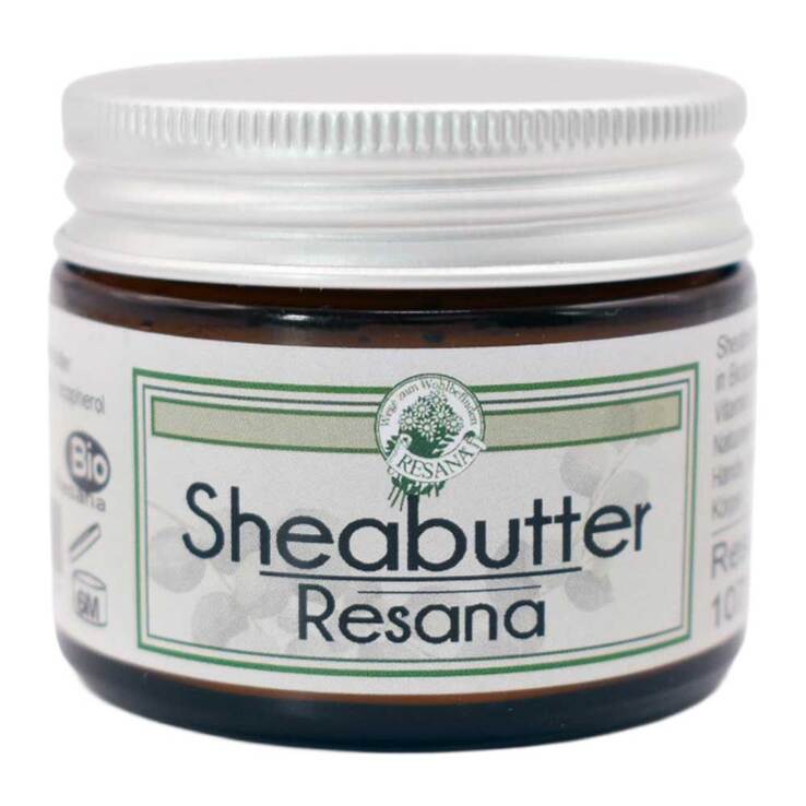 Sheabutter Resana Bio kaltgepresst und roh Salbe - 1