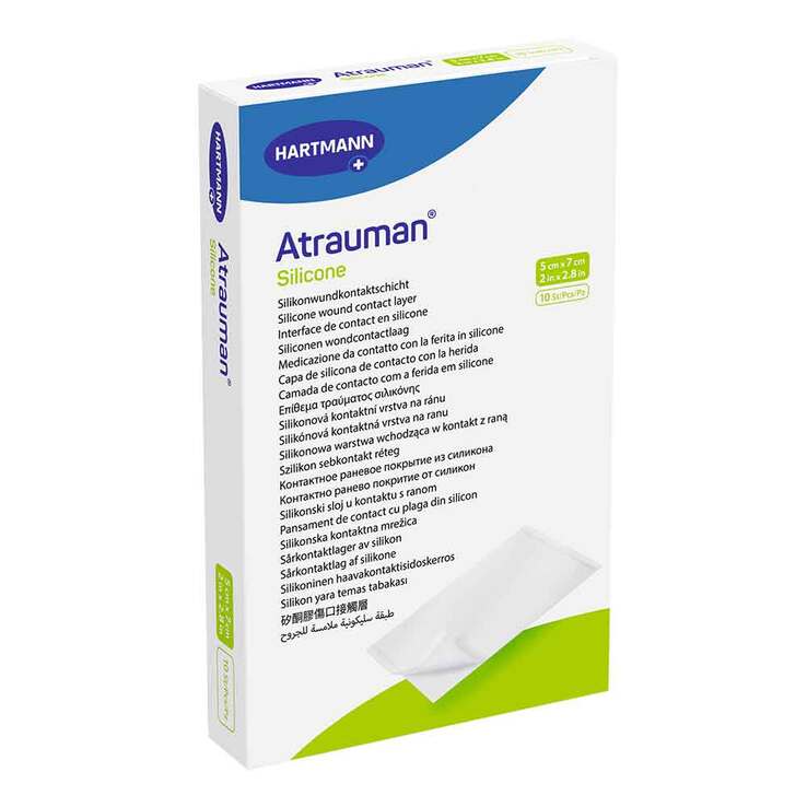 Atrauman Silicone steril 5x7 cm Kompressen - 1