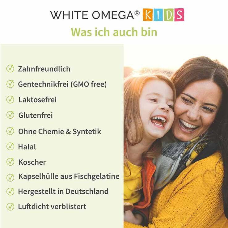 White Omega Kids Immun Weichkapseln - 5
