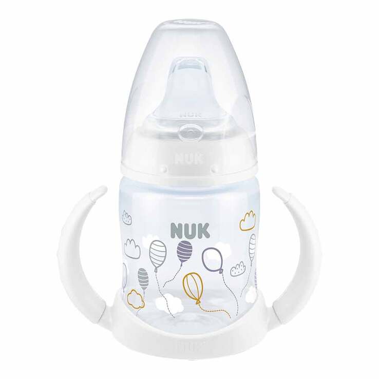 NUK First Choice Trinklernflasche Temp Contr.150ml Sil. - 4