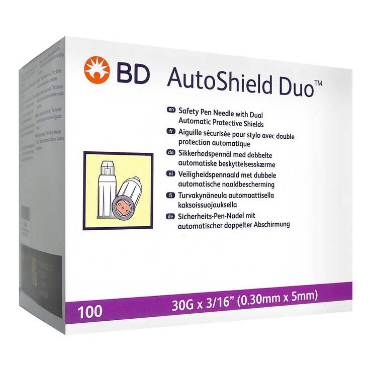 BD Autoshield Duo Sicherheits Pen Nadel 5 mm - 1