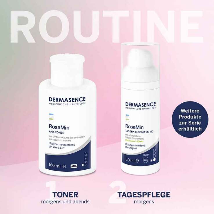 Dermasence Rosamin Tagespflege LSF 50 Emulsion - 6