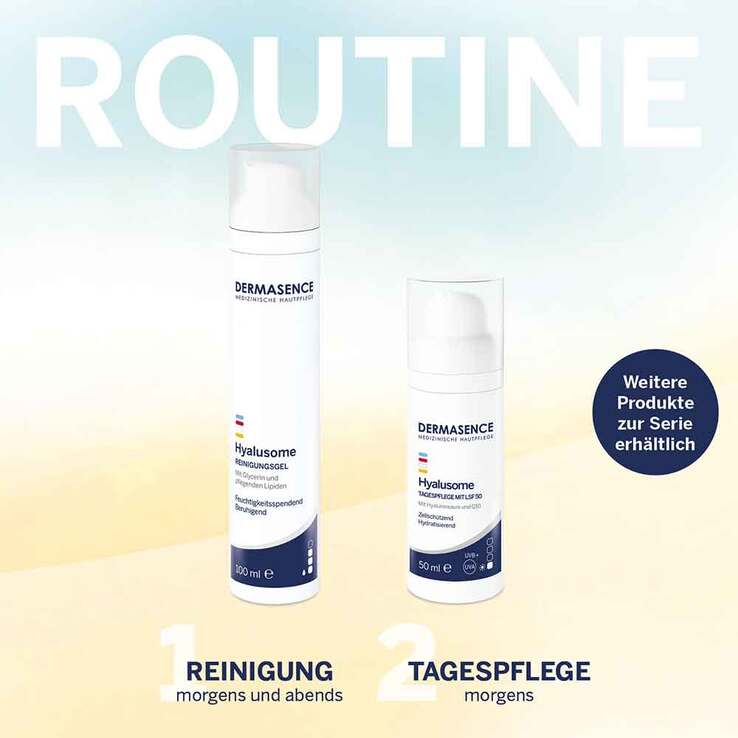 Dermasence Hyalusome Tagespflege mit LSF 50 - 6