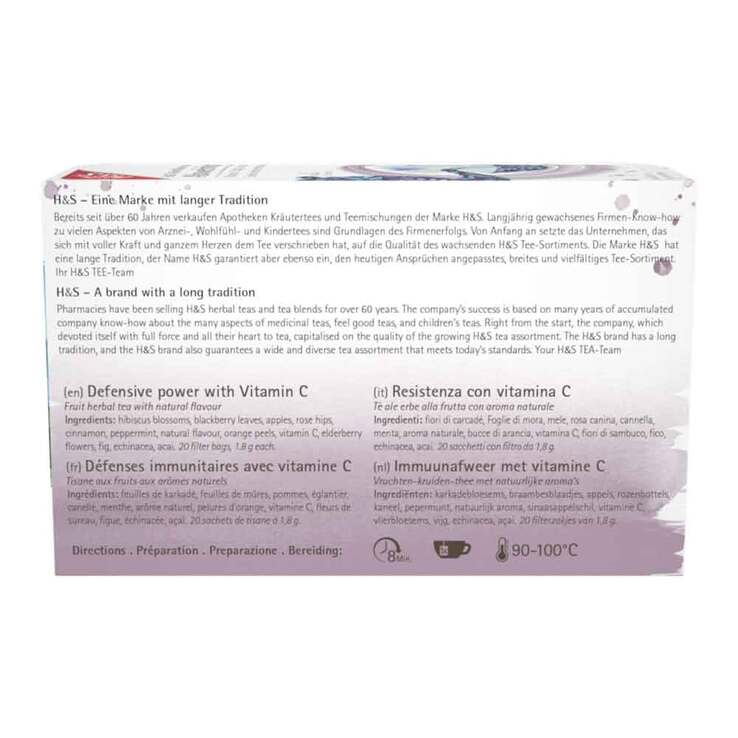 H&S Abwehrkraft mit Vitamin C Filterbeutel - 2