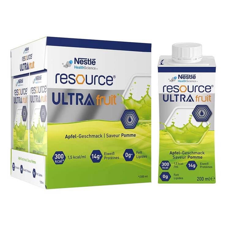 Resource Ultra Fruit Apfel flüssig - 1