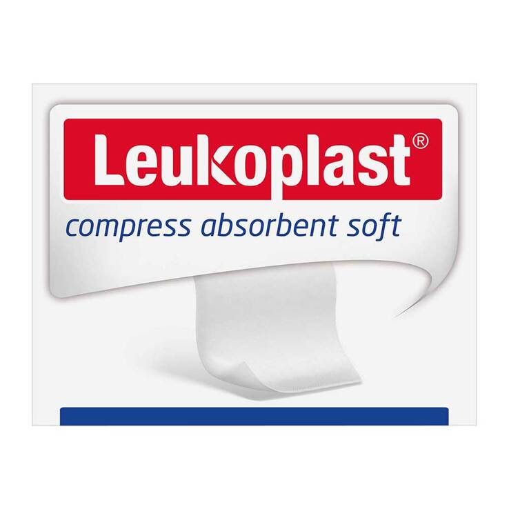Leukoplast compress absorbent soft 10x10cm unsteril - 1