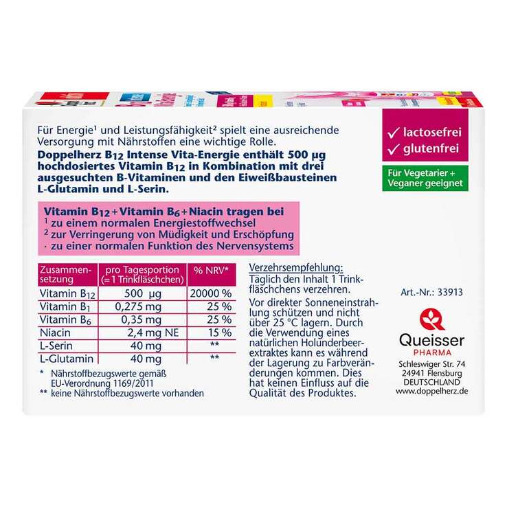 Doppelherz B12 Intense Vita-Energie Trinkflasche - 2