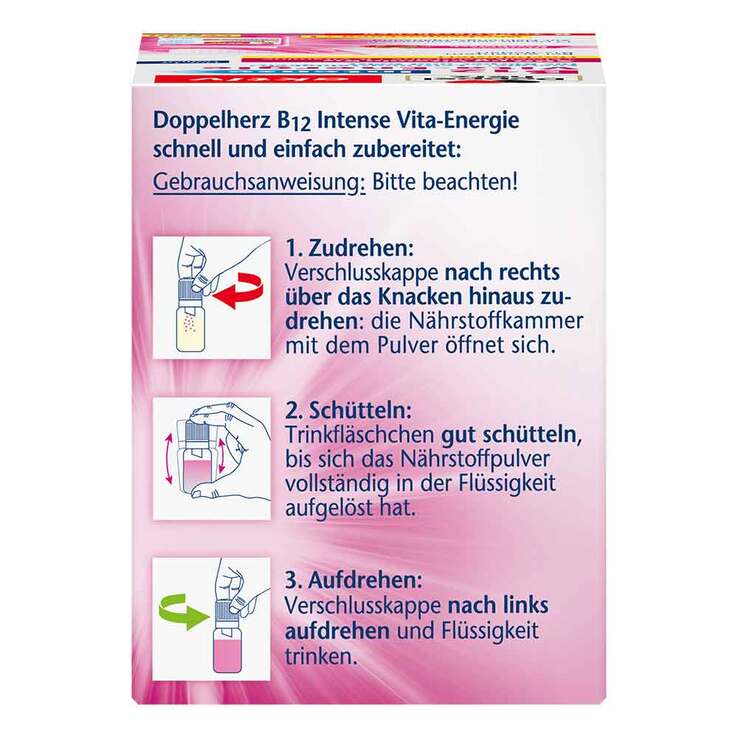 Doppelherz B12 Intense Vita-Energie Trinkflasche - 3