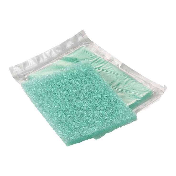 Ligasano grün steril Wundputzer 1x10x15 cm 10 St