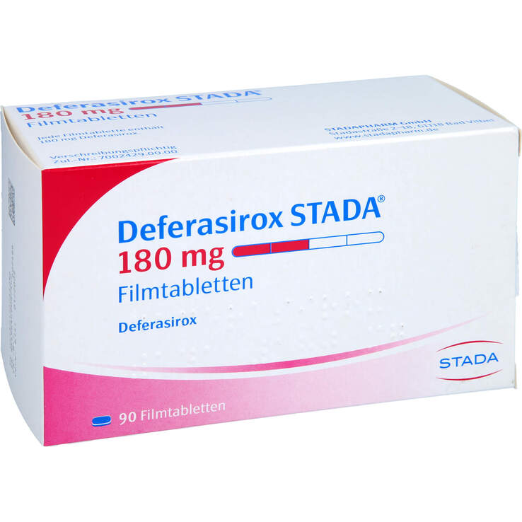 Deferasirox STADA 180 mg Filmtabletten - 1