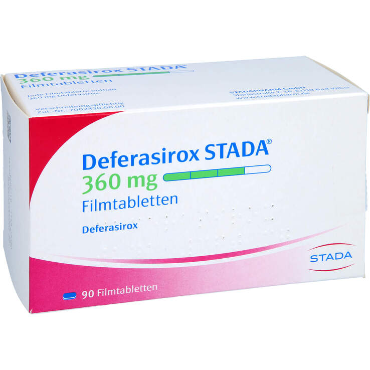 Deferasirox STADA 360 mg Filmtabletten - 1