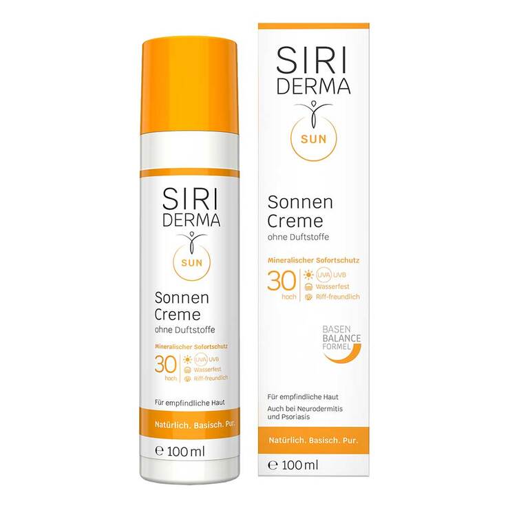 Siriderma Sonnencreme LSF 30 ohne Duftstoffe - 1