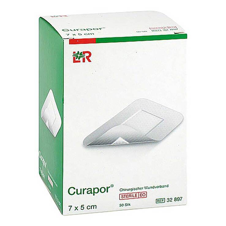 Curapor Wundverband steril chirurgisch 5x7 cm 50 St
