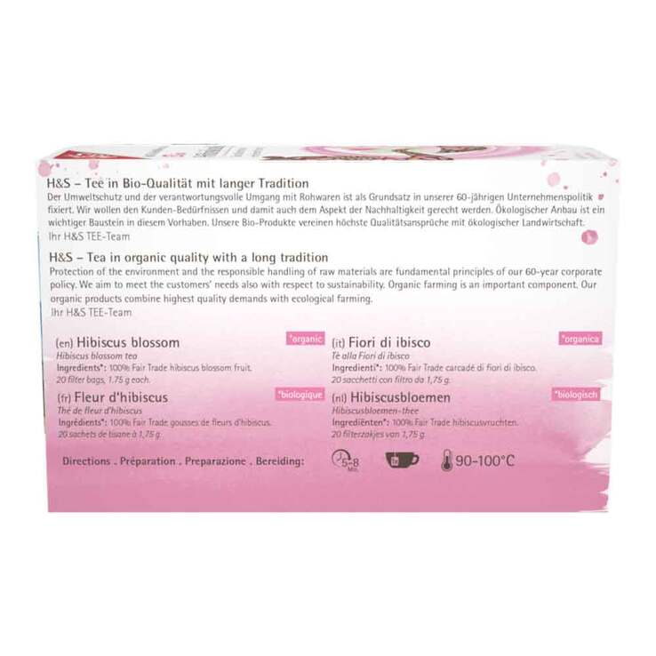 H&S Bio Hibiskusblüte Filterbeutel - 2